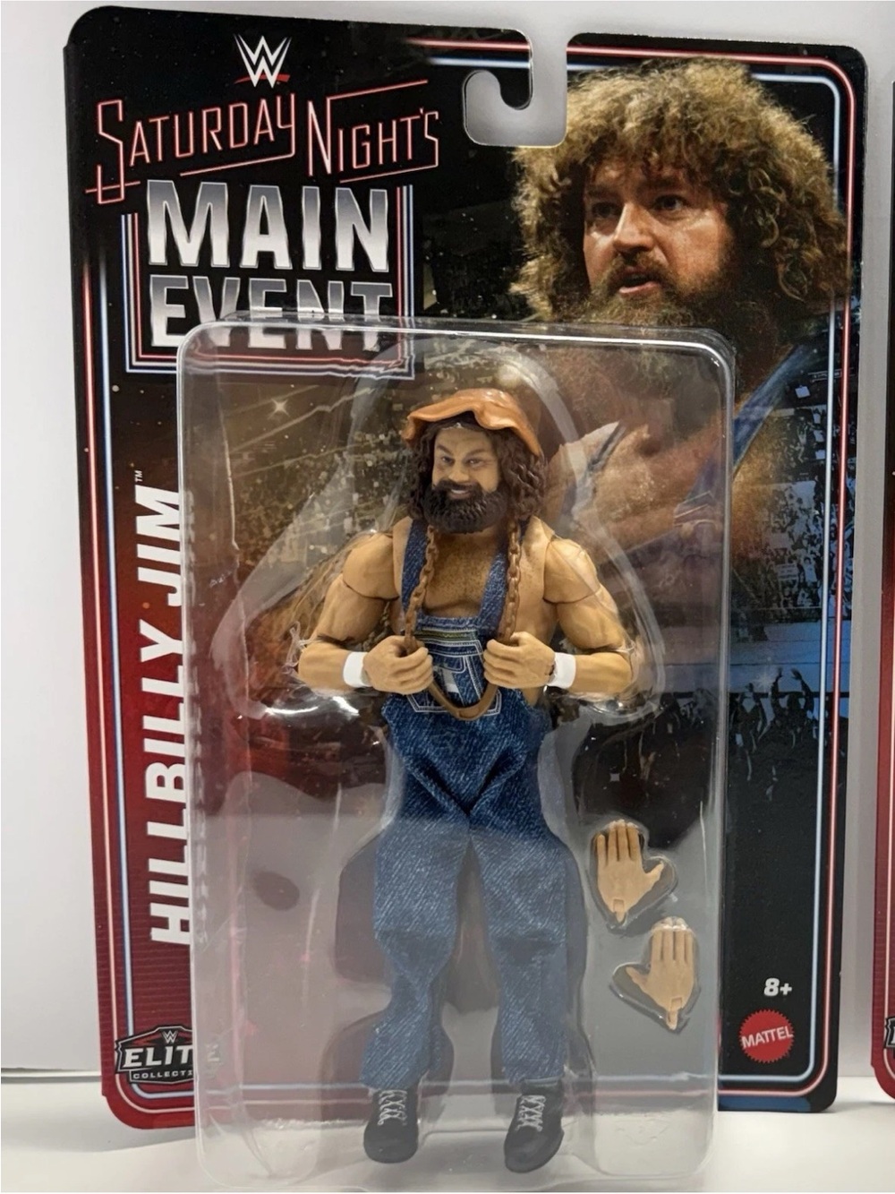 Mattel WWE Saturday Nights Main Events Hillbilly Jim Brand New In Hand.